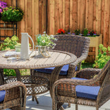 Cambridge 5-Piece Outdoor Wicker Dining Set