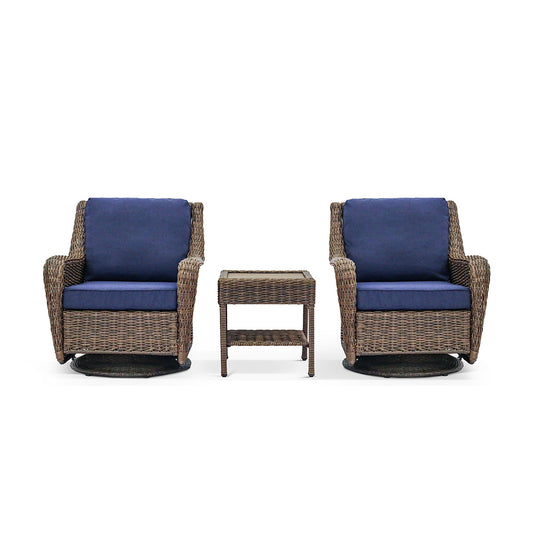 Cambridge Swivel Chair Bistro Set