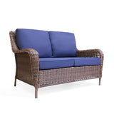Cambridge Wicker Outdoor Loveseat