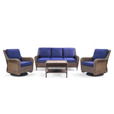 Cambridge Sofa Conversational with Swivel Chairs