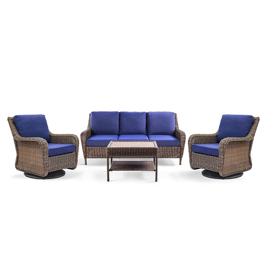 Cambridge Sofa Conversational with Swivel Chairs